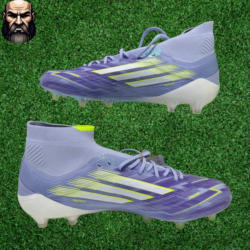 Adidas F50 Sparkfusion Elite Mid FG AG Soccer Cleats JH7648 Women's Size 8.5